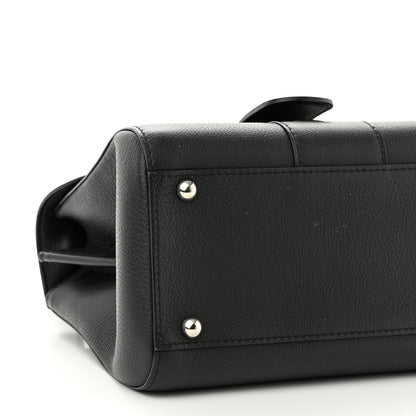 Delvaux Grained Calfskin Mini Brillant Satchel Black 8 of 11