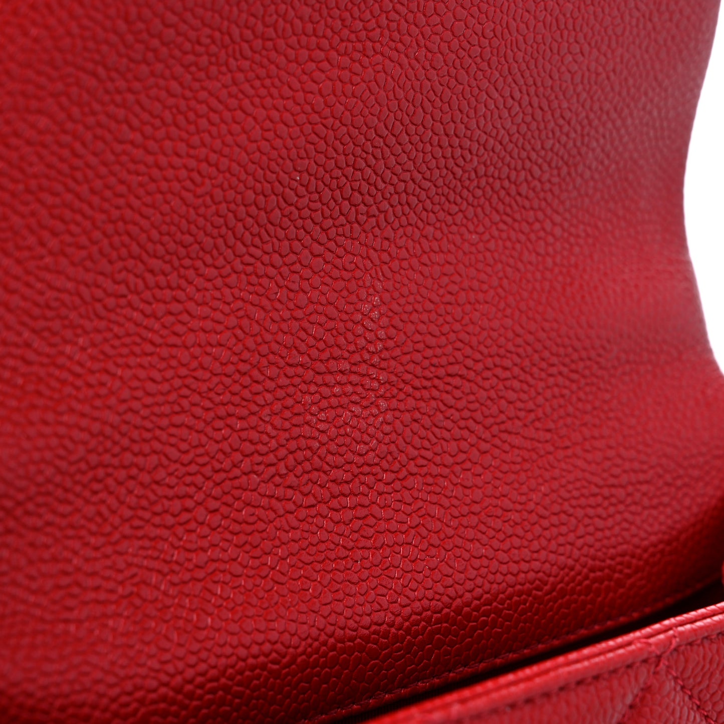 Caviar Quilted Mini Incognito Square Flap Red