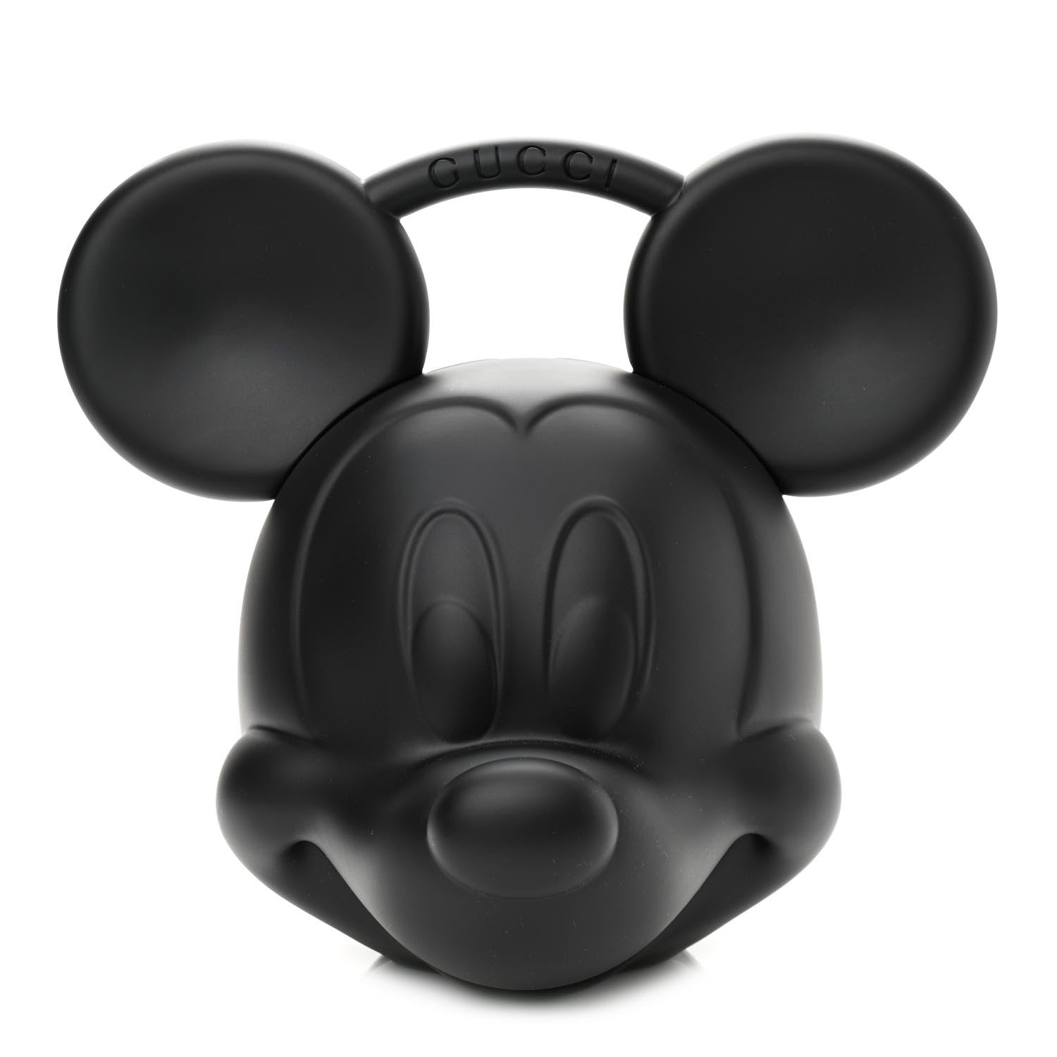 Gucci X DISNEY Plastic Mickey Mouse Top Handle Bag Matte Black 1 of 10