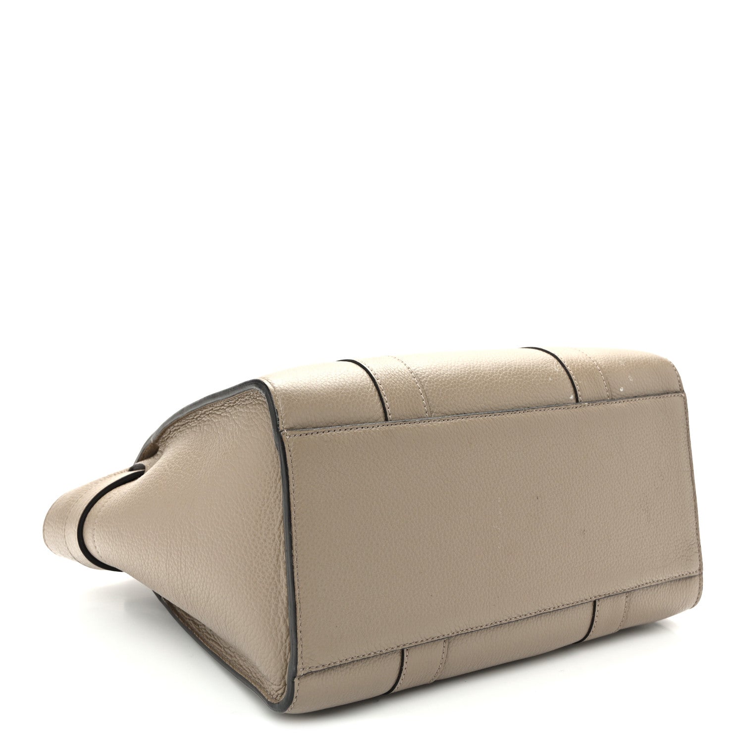 Mulberry Micro Classic Grain Small Zipped Bayswater Solid Grey 4 of 10