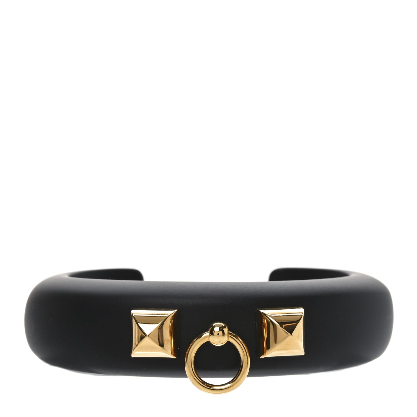 Pearwood Medor Fine Cuff M Bracelet Black