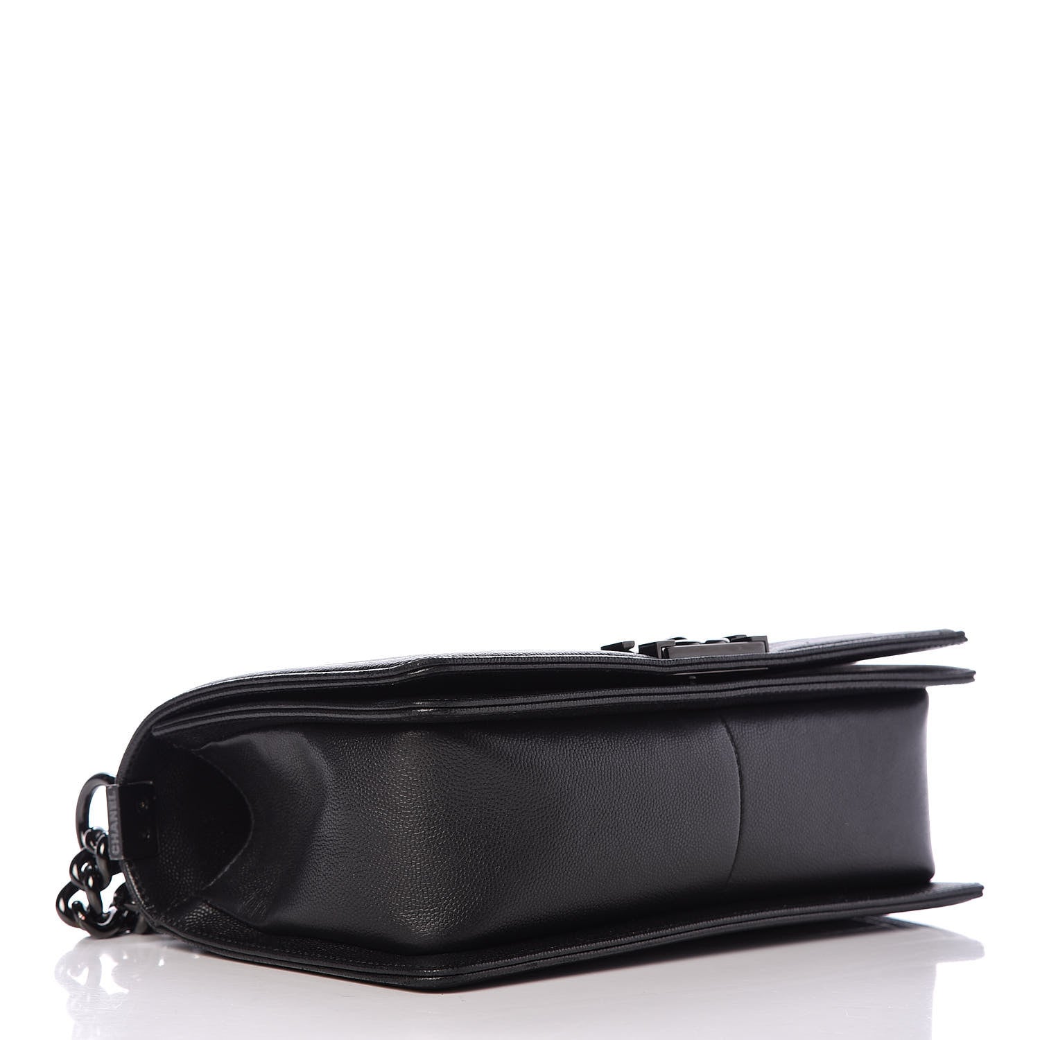 Chanel Caviar Quilted Medium Boy Flap So Black 4 of 11