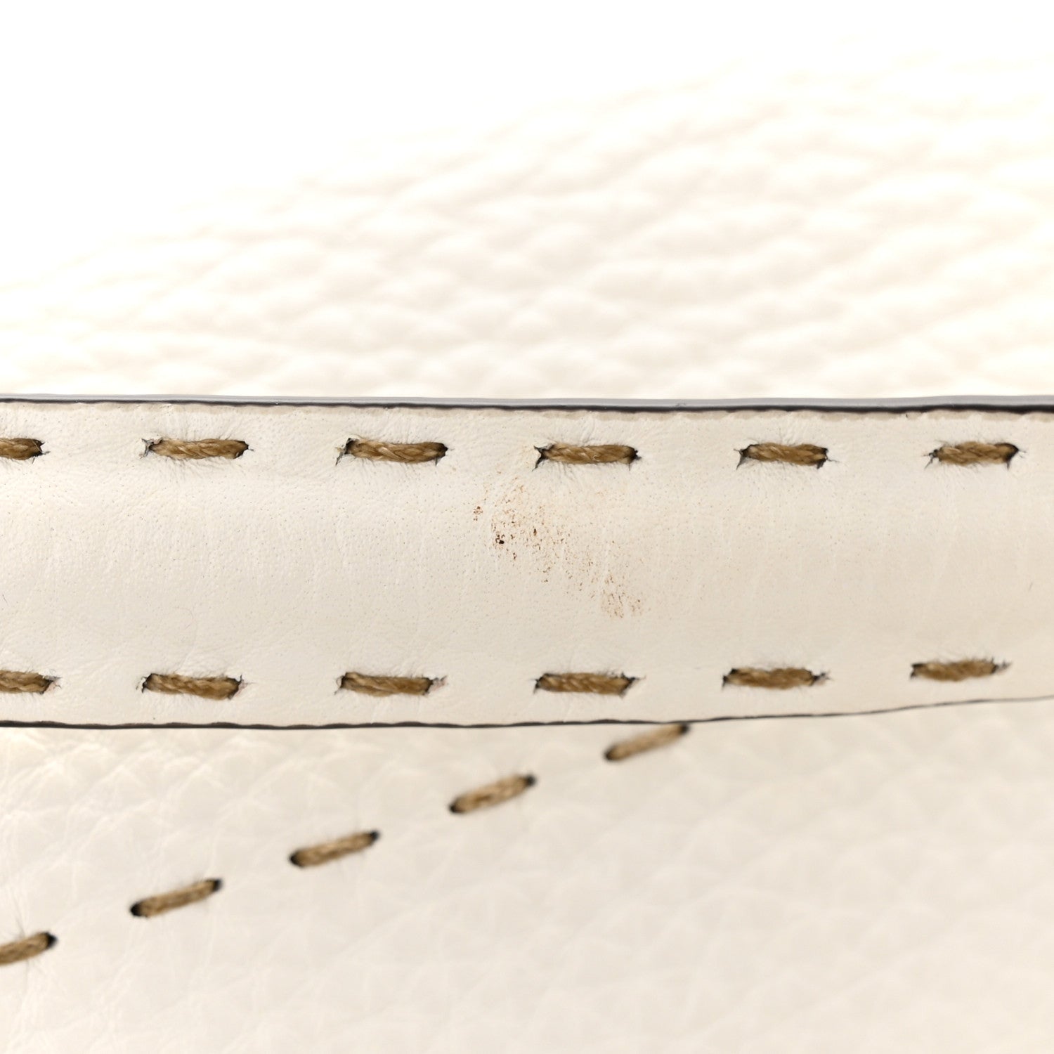 Fendi Cuoio Romano Selleria Baguette Latte 11 of 11