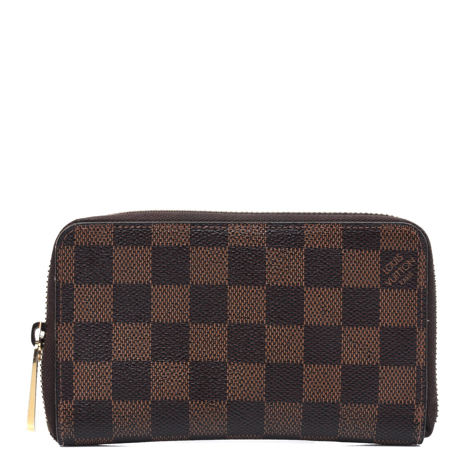 Louis Vuitton Damier Ebene Compact Zippy Wallet 1 of 12