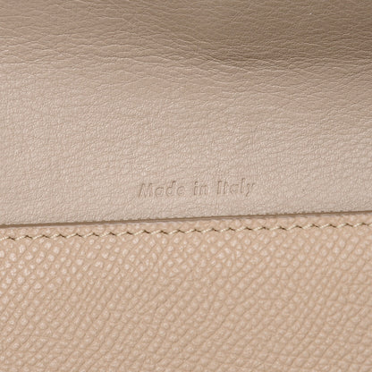 Celine Grained Calfskin Large Trotteur Multifunction Flap Wallet Light Taupe 7 of 8