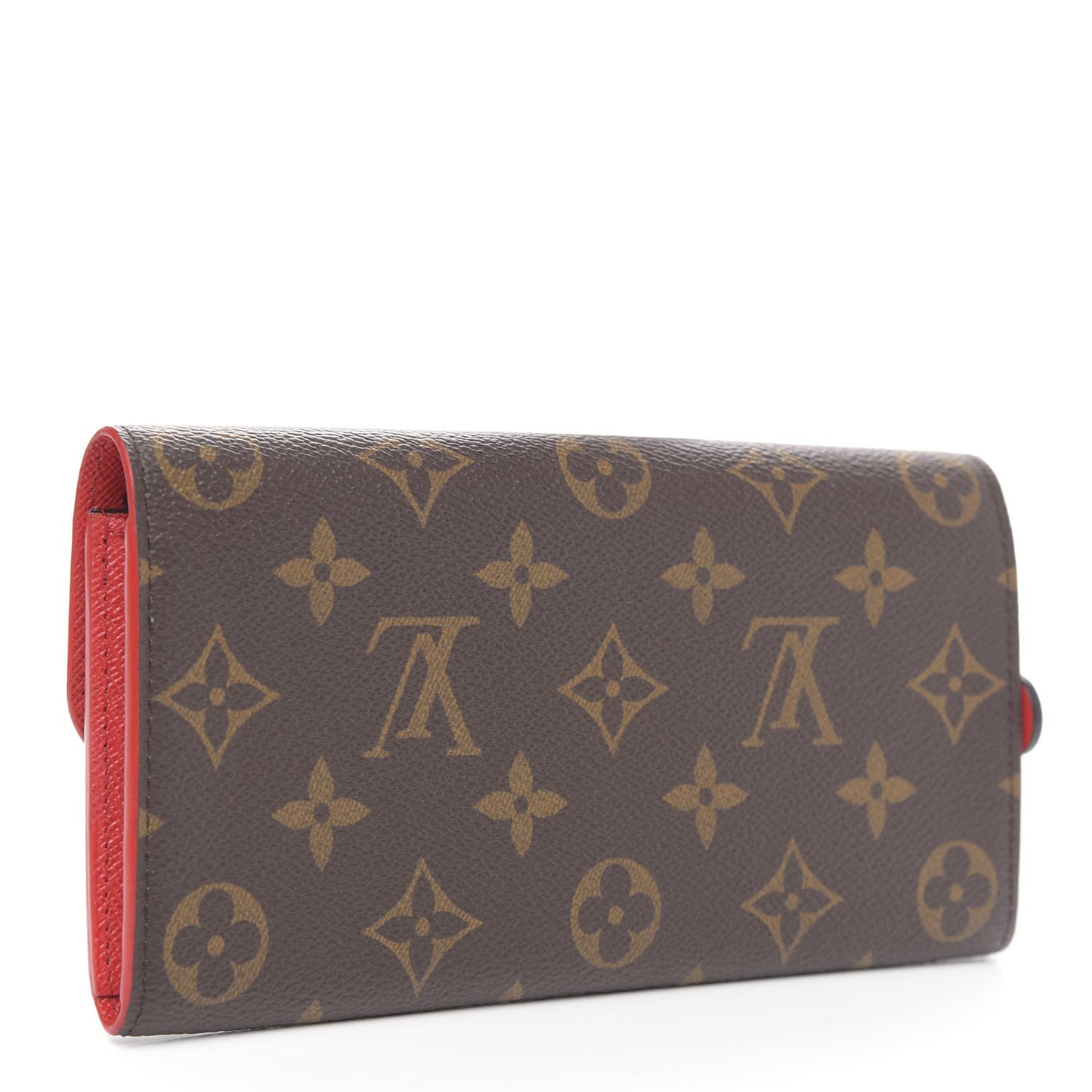 Monogram Bloom Flower Emilie Wallet Rouge