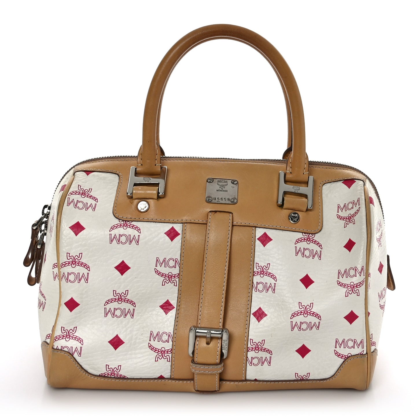 Visetos Boston Bag White