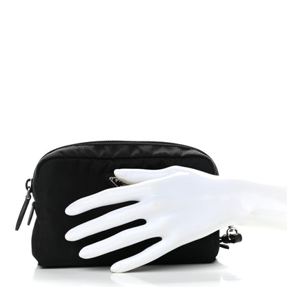 Prada Tessuto Nylon Clutch Wristlet Black 2 of 11