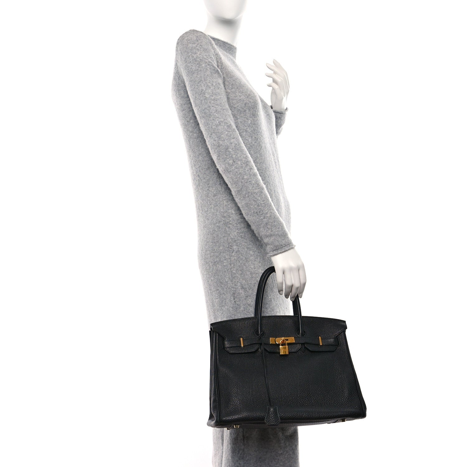 Hermes Togo Birkin 35 Black 2 of 11