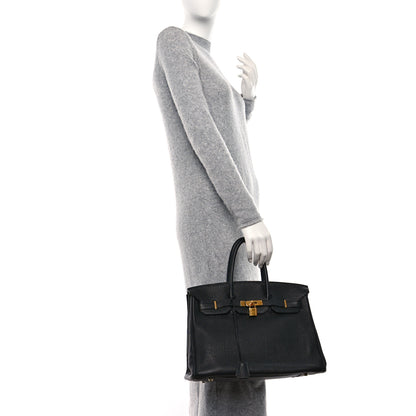 Hermes Togo Birkin 35 Black 2 of 11