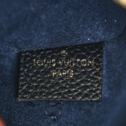 Louis Vuitton Empreinte Monogram Giant Neverfull MM Pochette Black 6 of 8