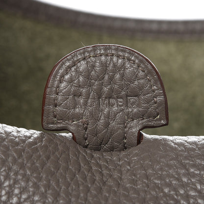 Hermes Taurillon Clemence Evelyne III PM Etain 8 of 9