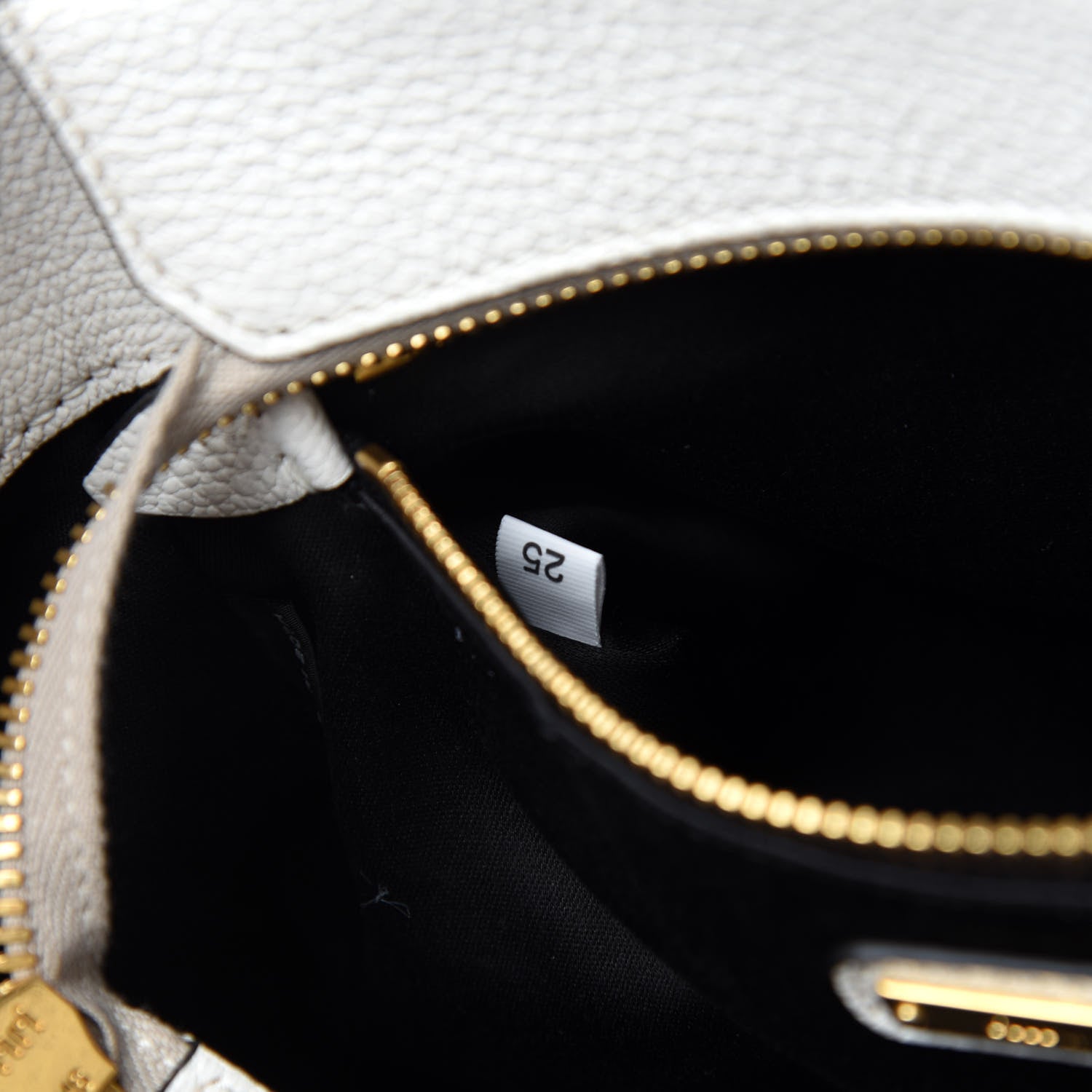 Miu Miu Goatskin Madras Zip Tote White 13 of 14