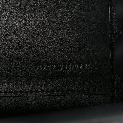 Saint Laurent Calfskin Crocodile Embossed Nano Sac De Jour Black 6 of 12