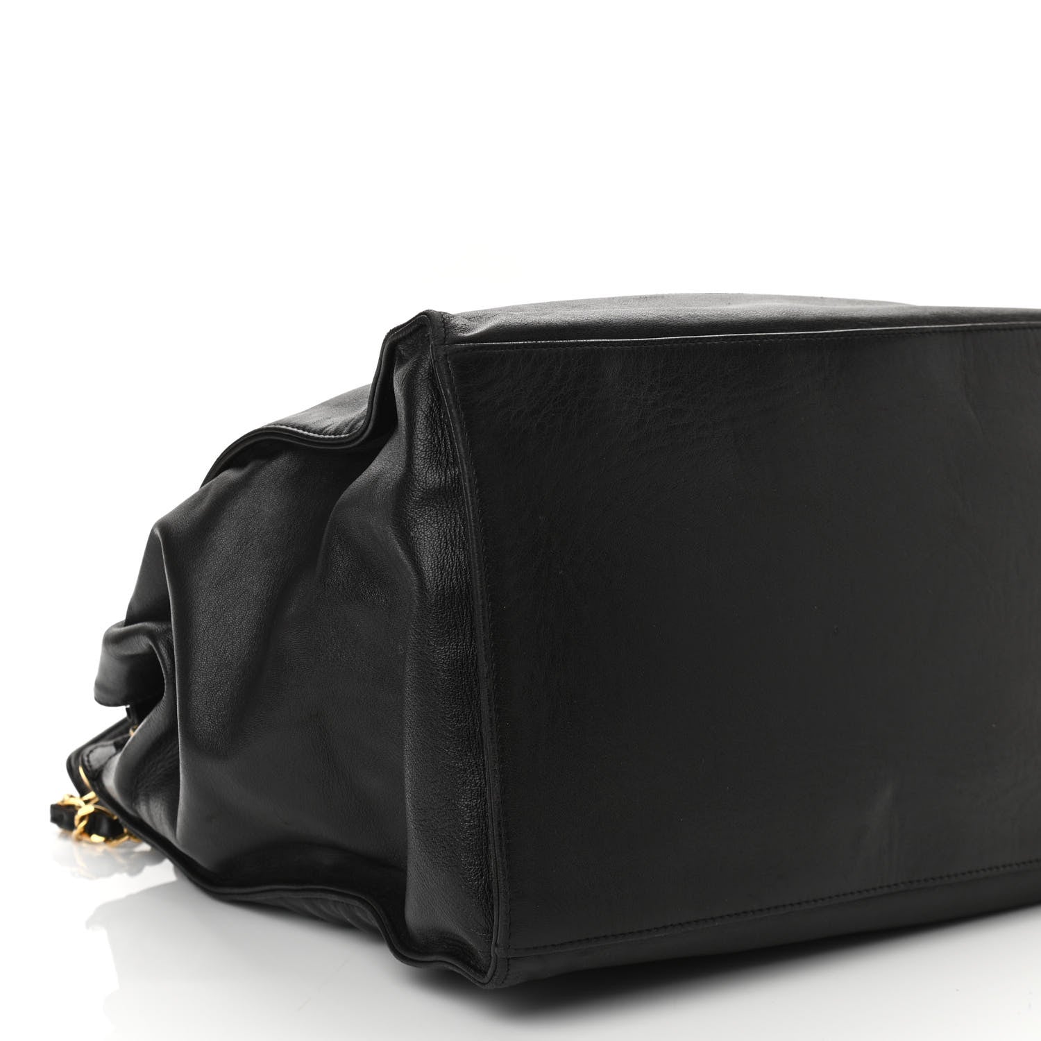 Chanel Lambskin CC Shoulder Bag Black 8 of 10