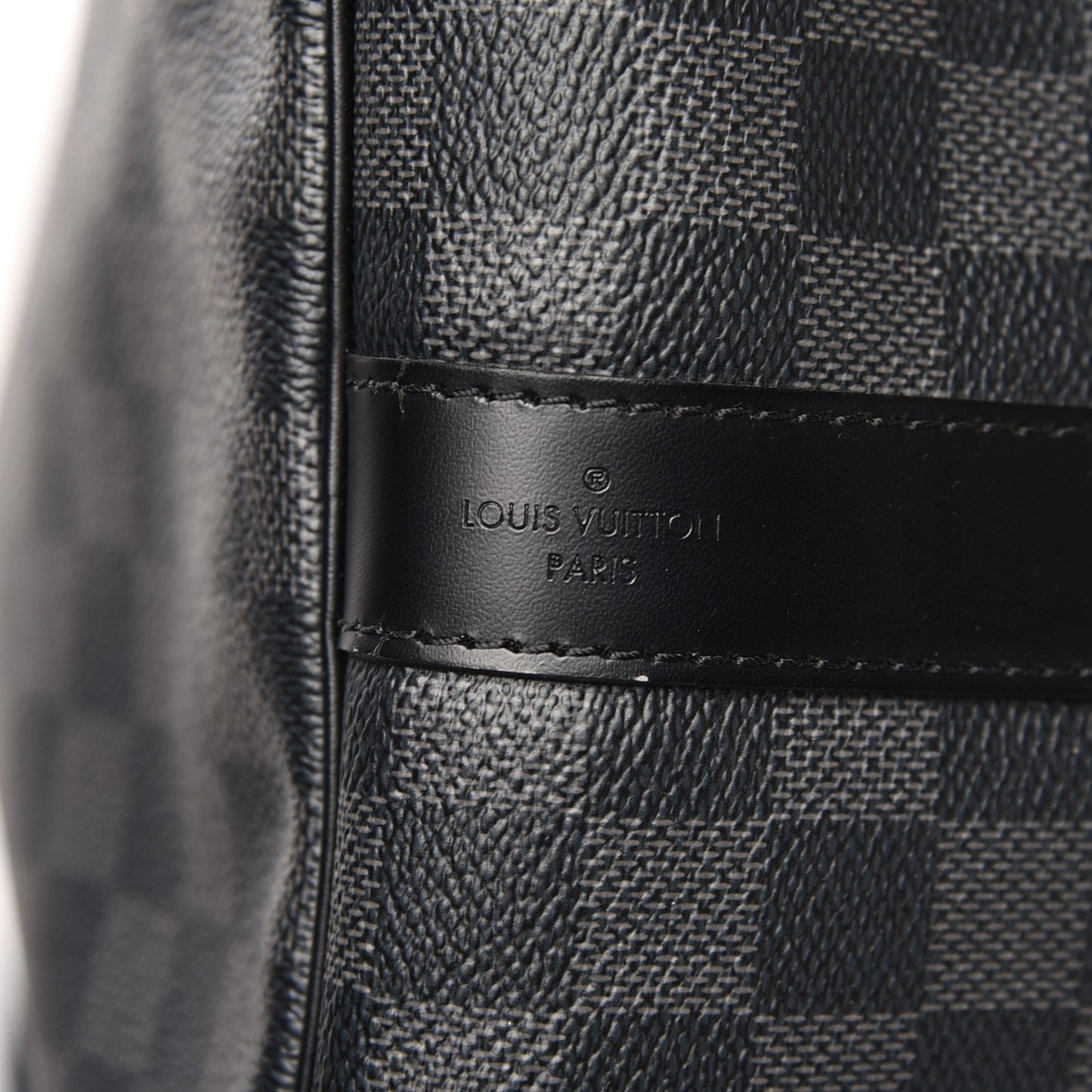 Damier Graphite Keepall Bandouliere 55