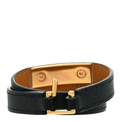 Hermes Epsom Rivale Double Tour Bracelet XS Black 4 of 4