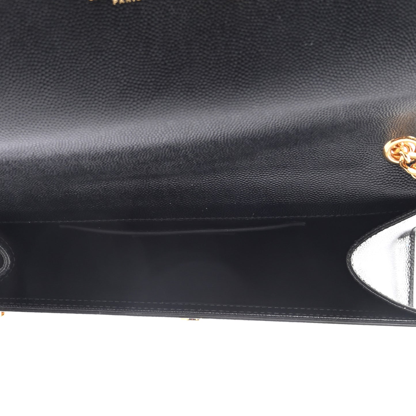 Grain De Poudre Medium Classic Monogram Kate Satchel Black