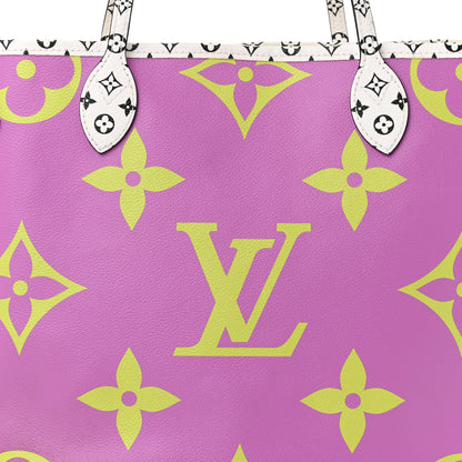 Louis Vuitton Monogram Giant Neverfull MM Pink Lilac 9 of 11