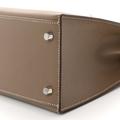Hermes Epsom Kelly Sellier 28 Etoupe 10 of 11