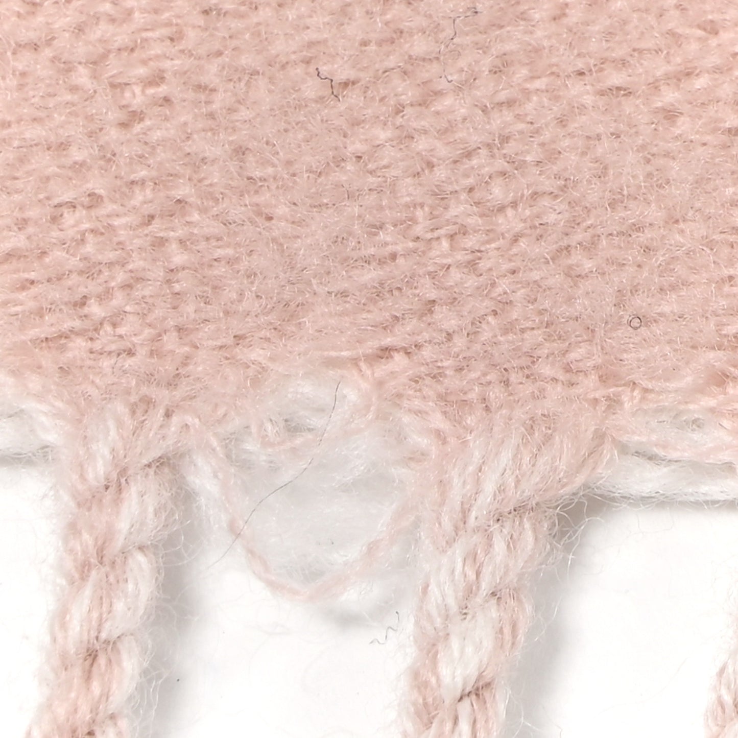 Cotton Monogram Essential Stole Bella Rose