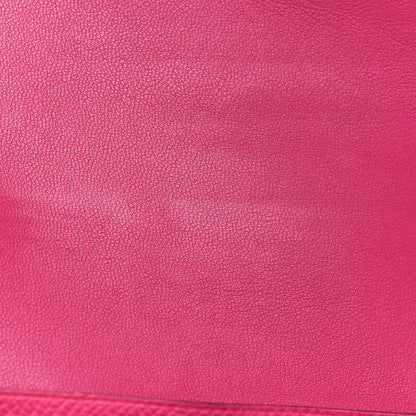 Hermes Epsom Constance Short Wallet Rose Tyrien 10 of 10