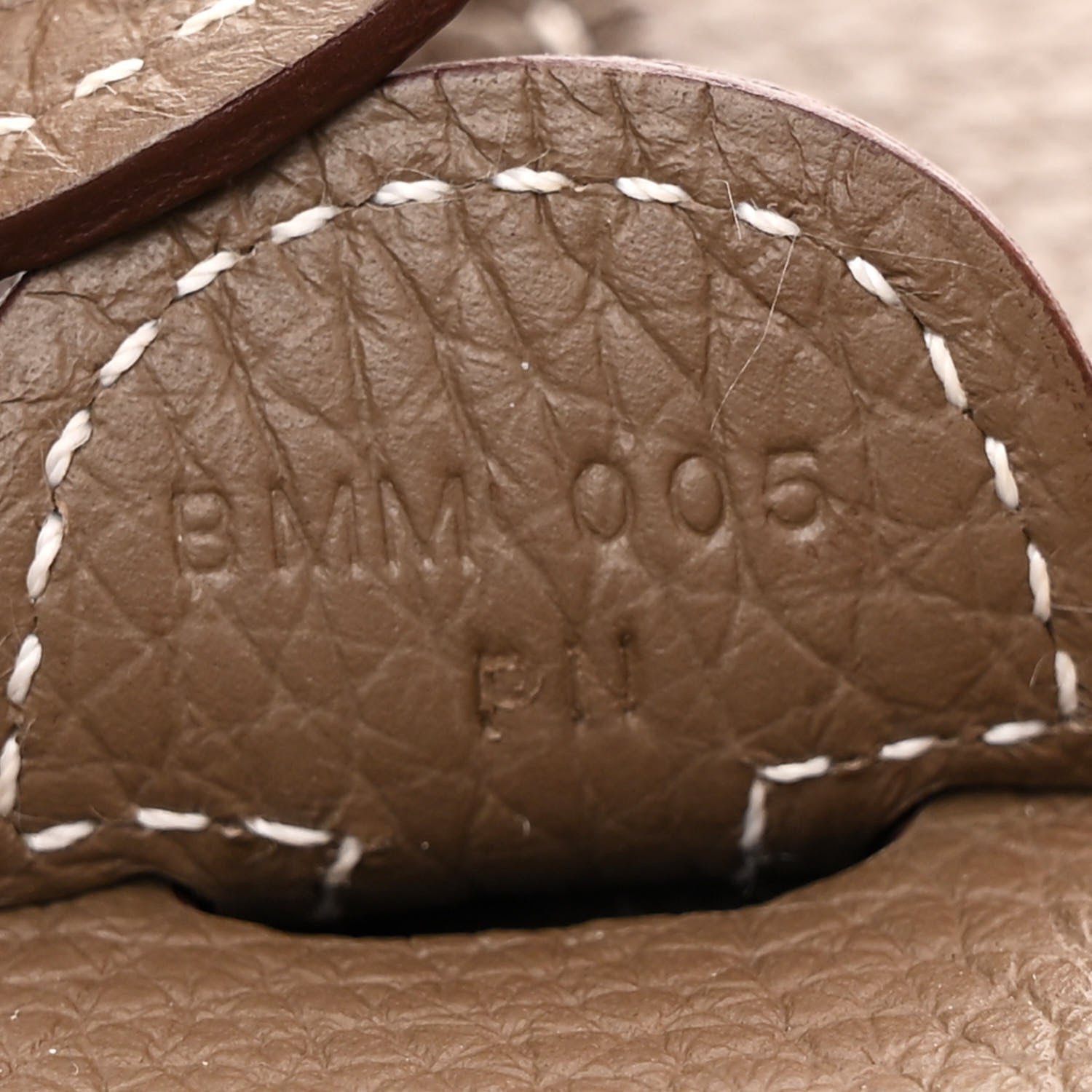 Hermes Taurillon Clemence Evelyne III Etoupe 7 of 11