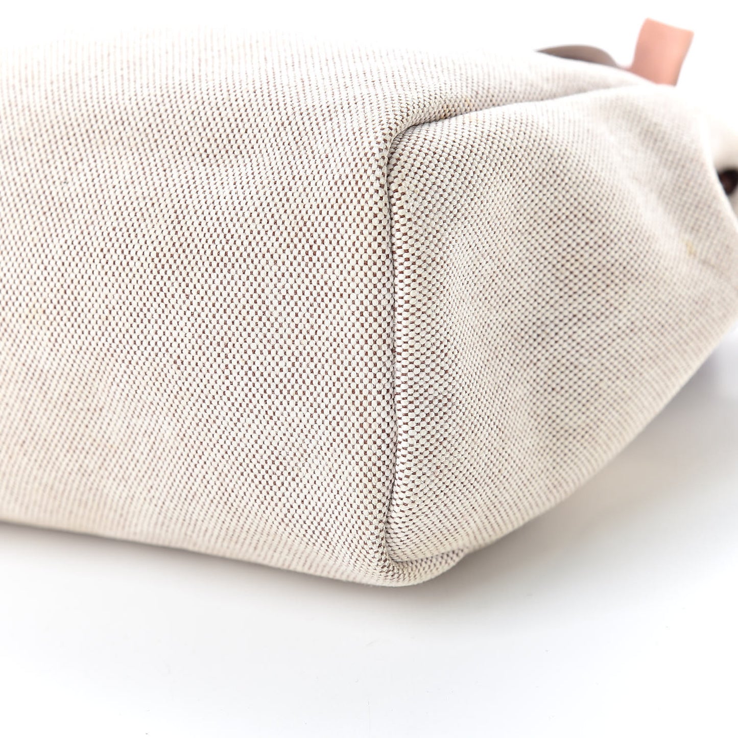 Toile Vache Calfskin Herbag 30 PM Natural