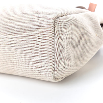 Hermes Toile Vache Calfskin Herbag 30 PM Natural 11 of 18