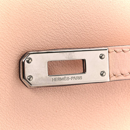 Hermes Swift Kelly Pochette Clutch Rose Eglantine 7 of 10