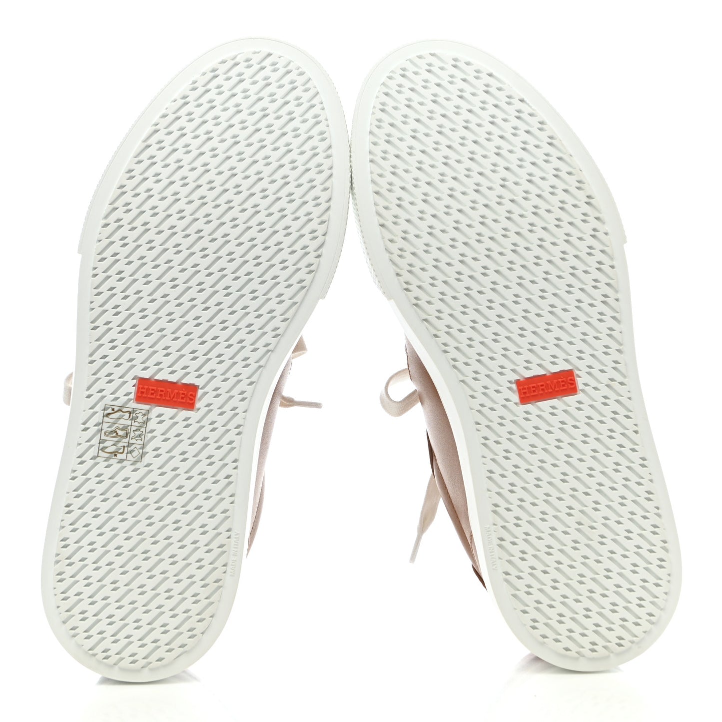 Calfskin Day Sneakers 38 Naturel