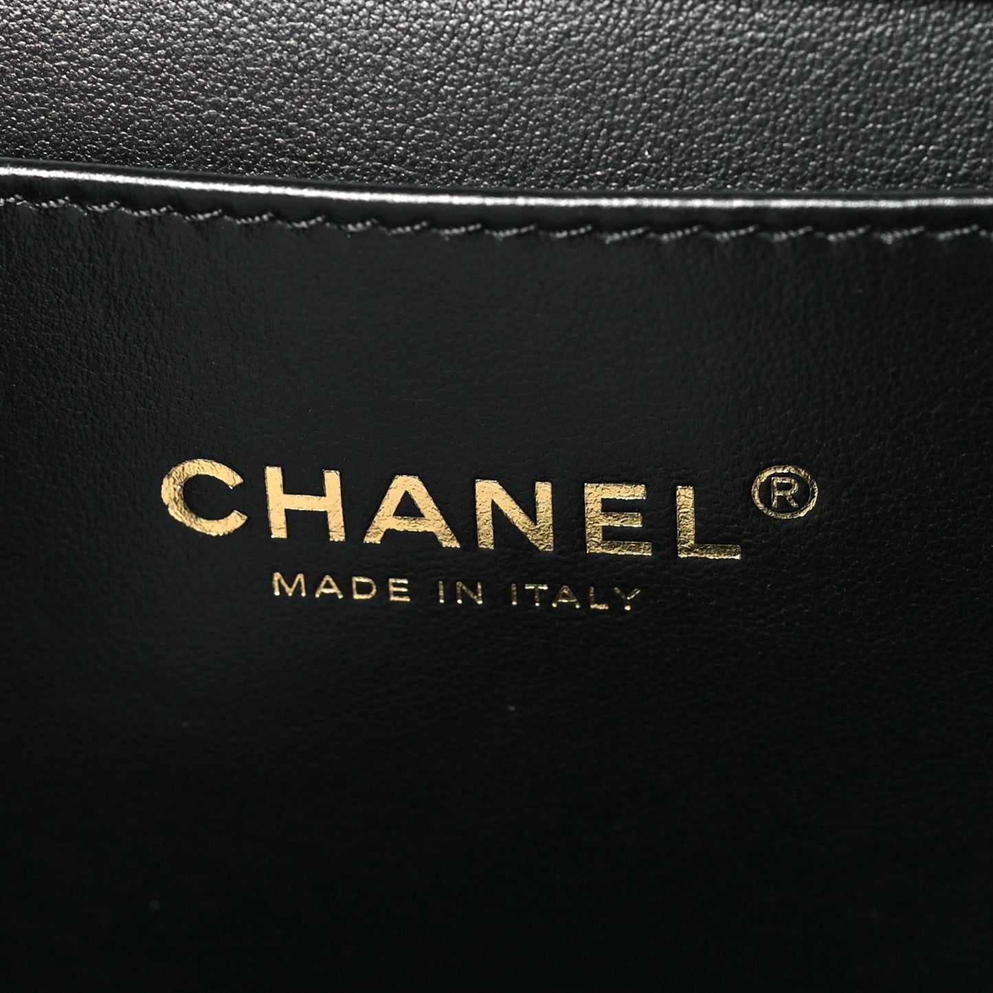 Caviar Quilted Coco First Flap Black