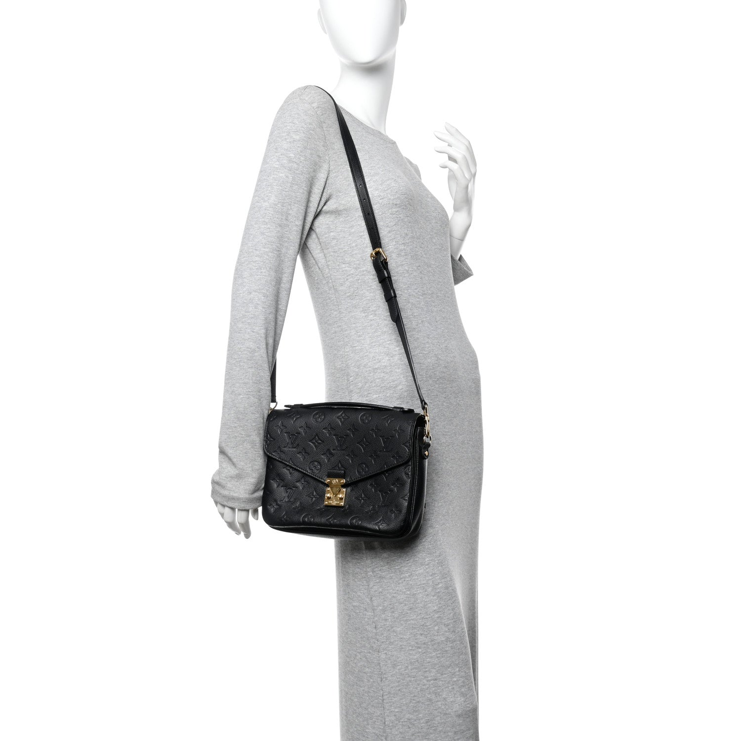 Louis Vuitton Empreinte Pochette Metis Black 3 of 19