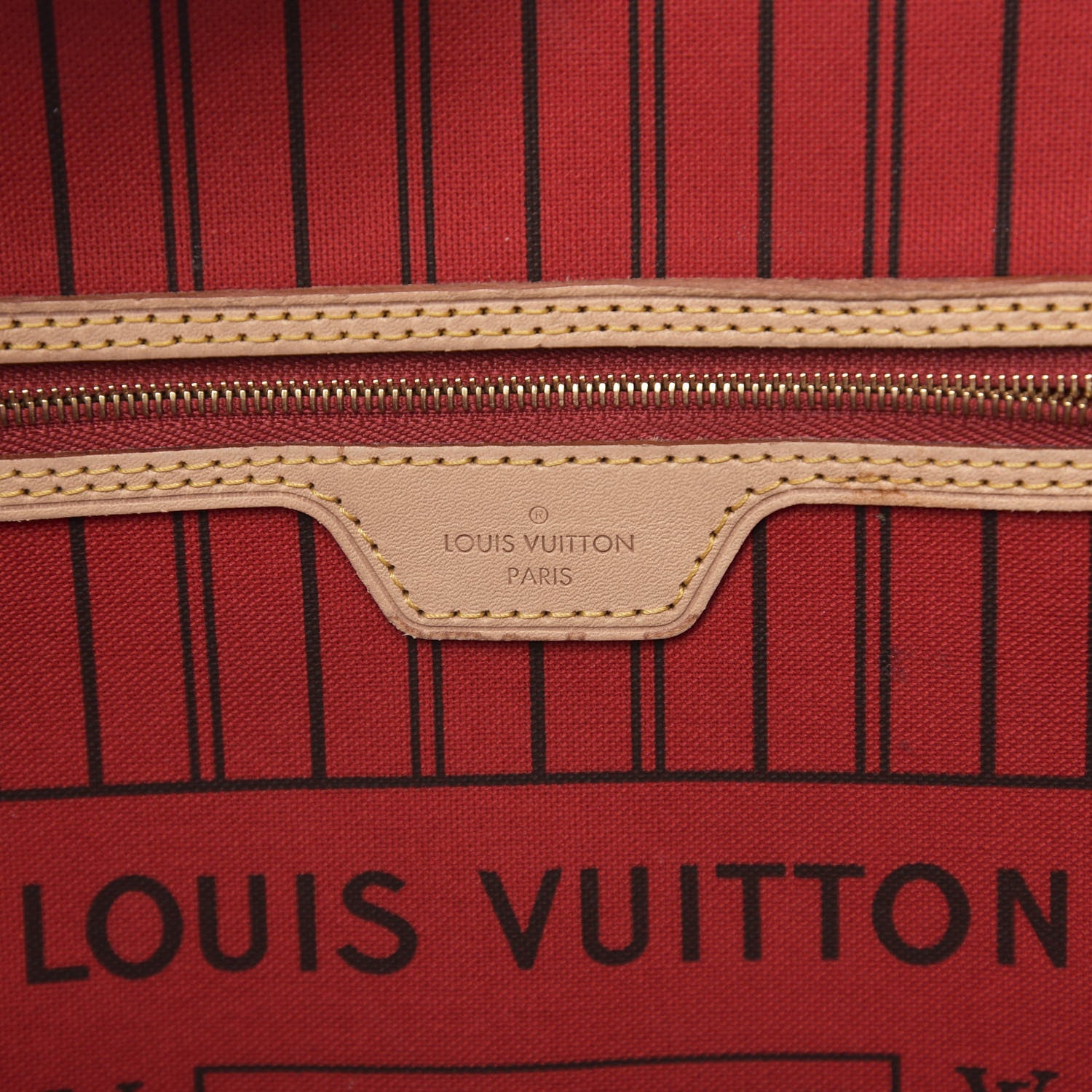 Louis Vuitton Monogram Neo Neverfull MM Cherry 6 of 10