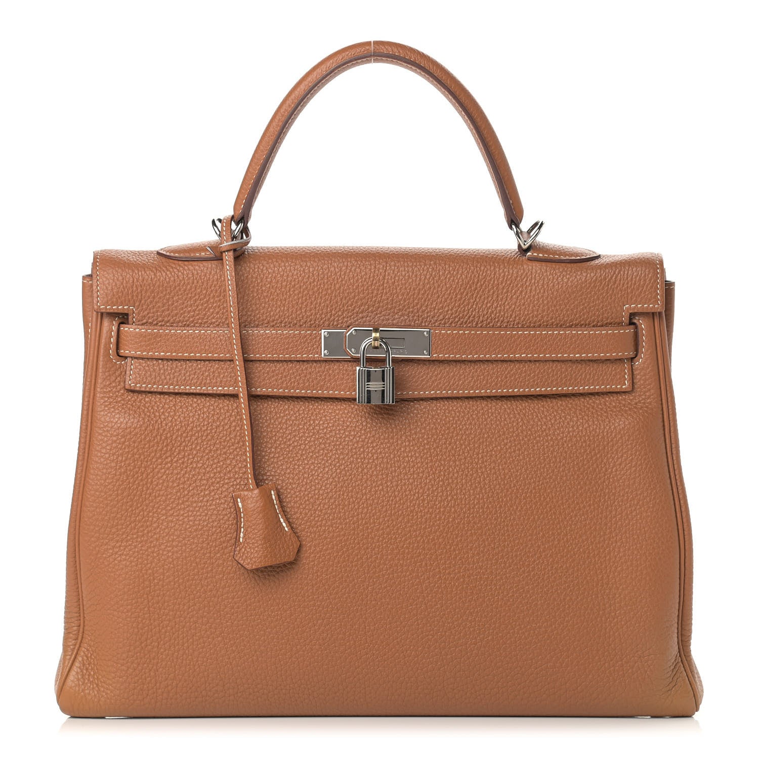 Hermes Togo Kelly Retourne 35 Gold 1 of 15