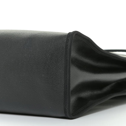 Hermes Toile H Berline Vache Hunter Herbag Zip PM 31 Black Ecru 7 of 10