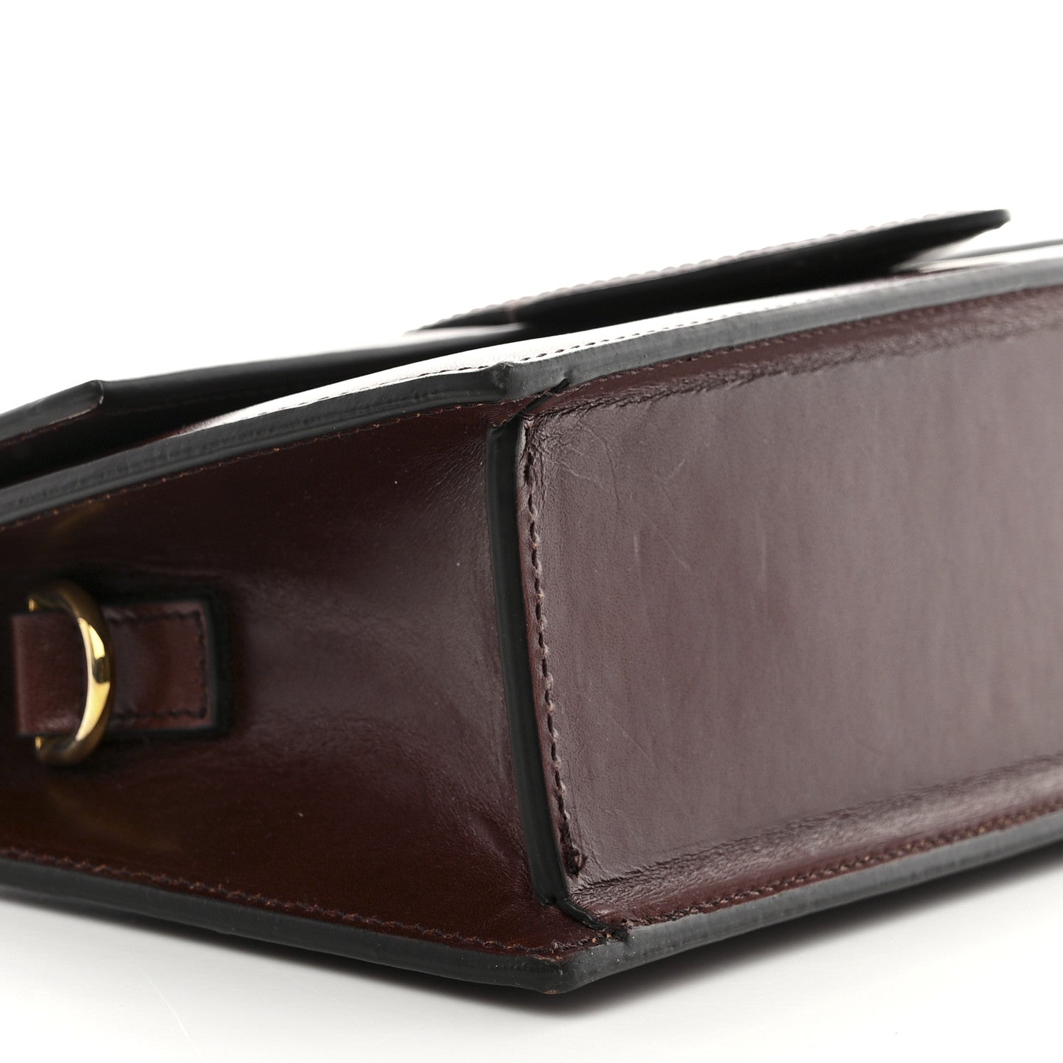 Jacquemus Smooth Calfskin Le Grand Bambino Dark Brown 8 of 13