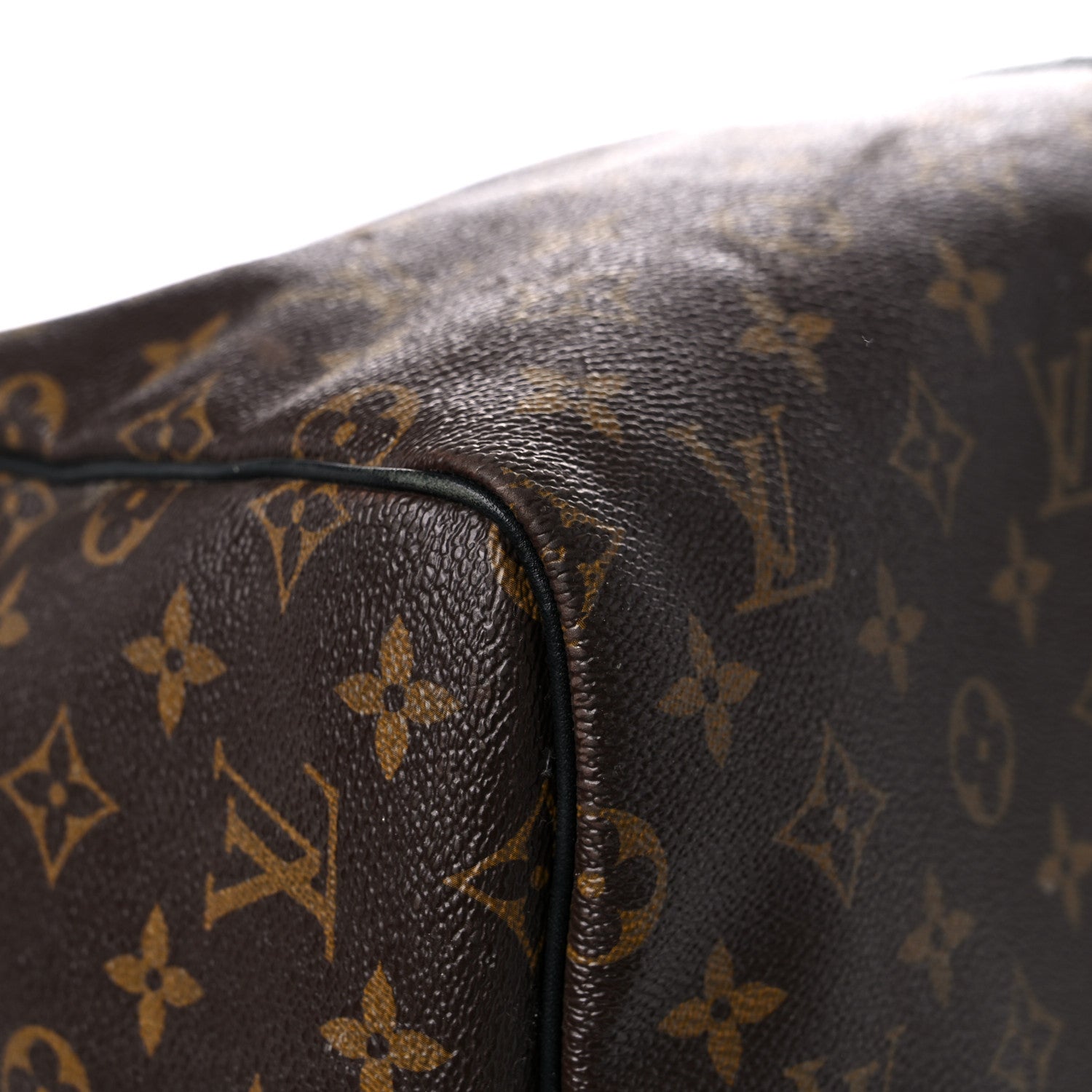 Louis Vuitton Monogram Macassar Keepall Bandouliere 55 8 of 33
