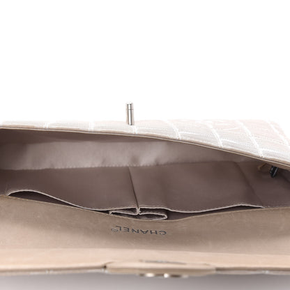 Chanel Nylon Travel East West Flap Beige 5 of 13