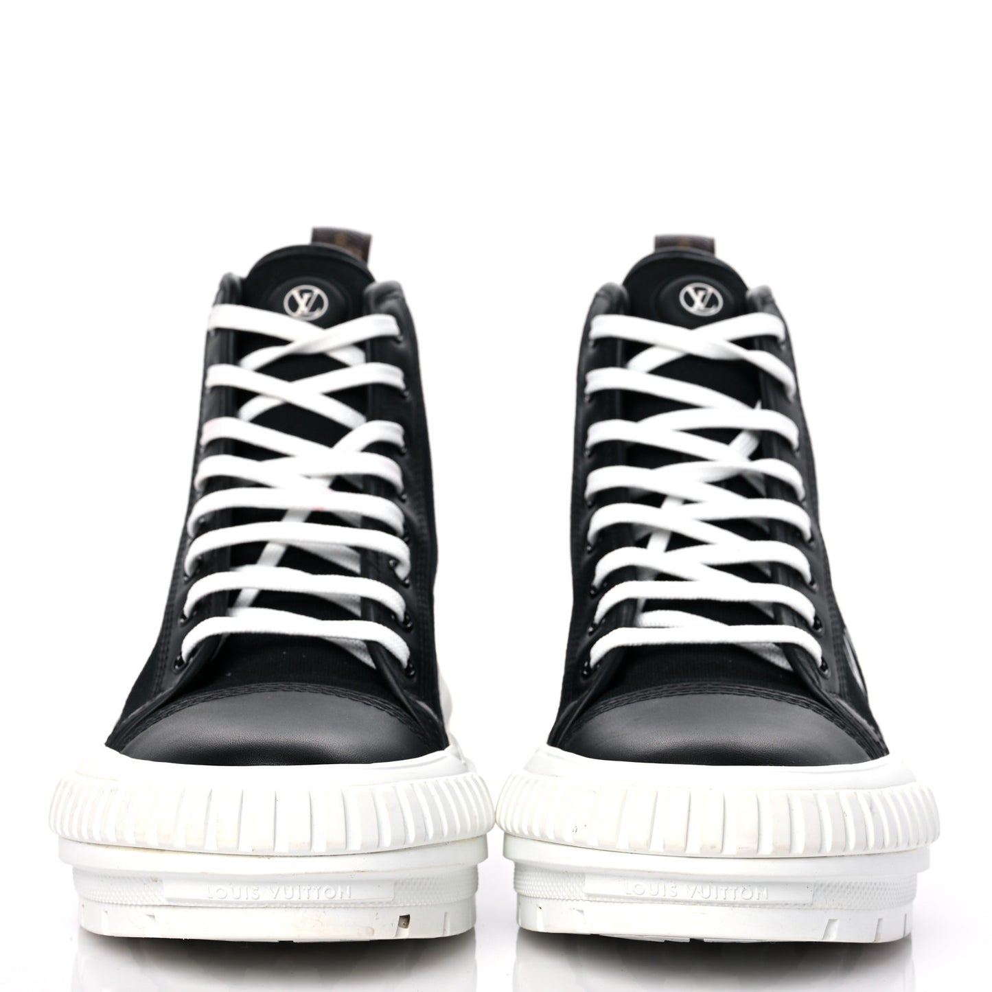 Canvas LV Squad Sneaker Boots 41 Black