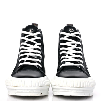 Louis Vuitton Canvas LV Squad Sneaker Boots 41 Black 2 of 12