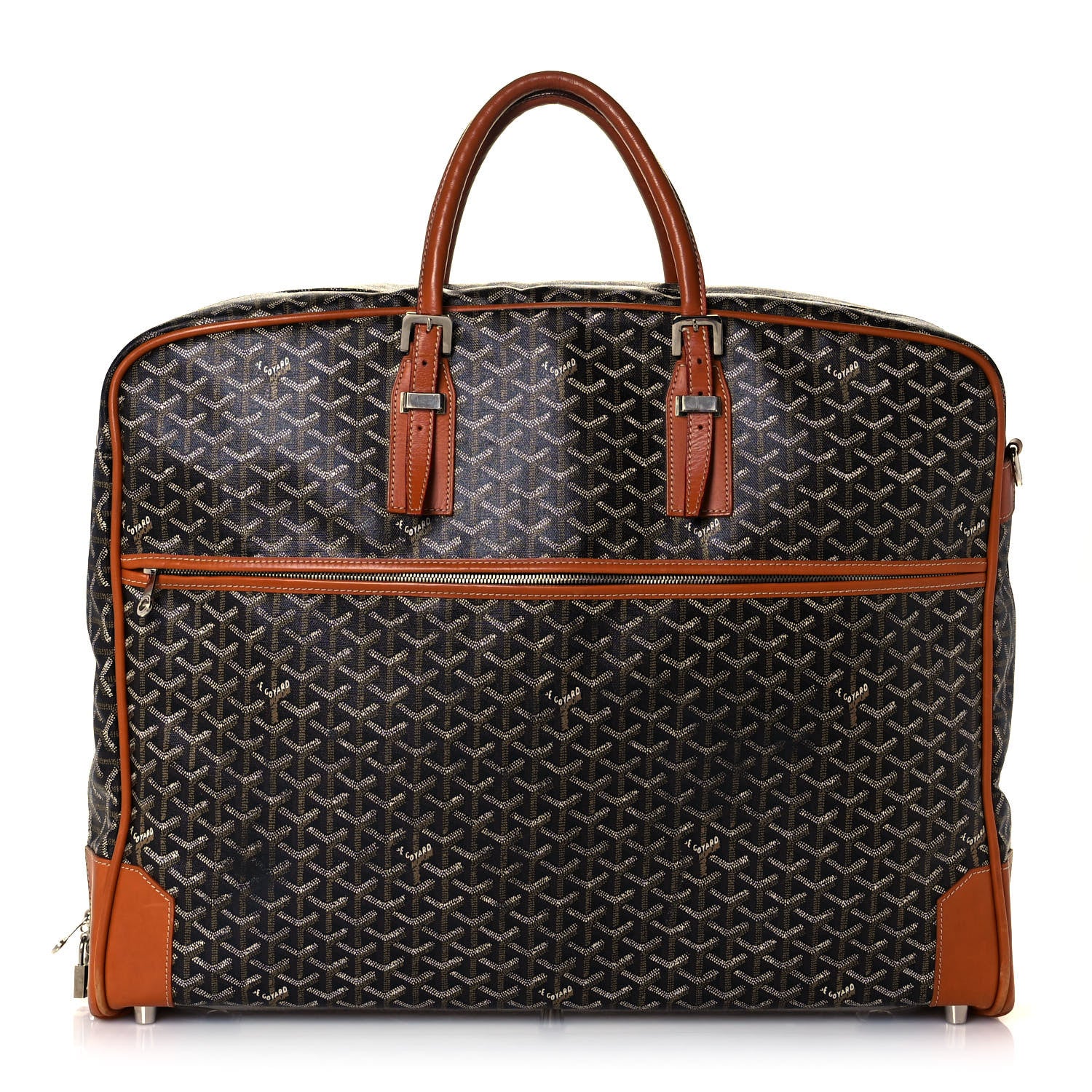 Goyard Goyardine Porte-Habits Garment Bag Black Gold 1 of 18