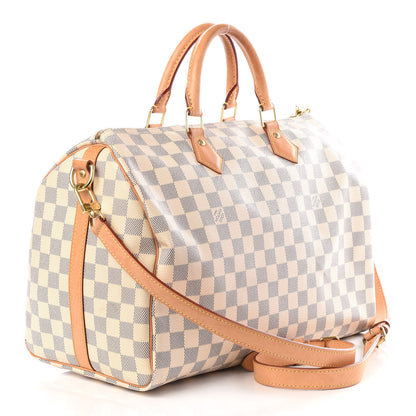 Louis Vuitton Damier Azur Speedy Bandouliere 35 2 of 16