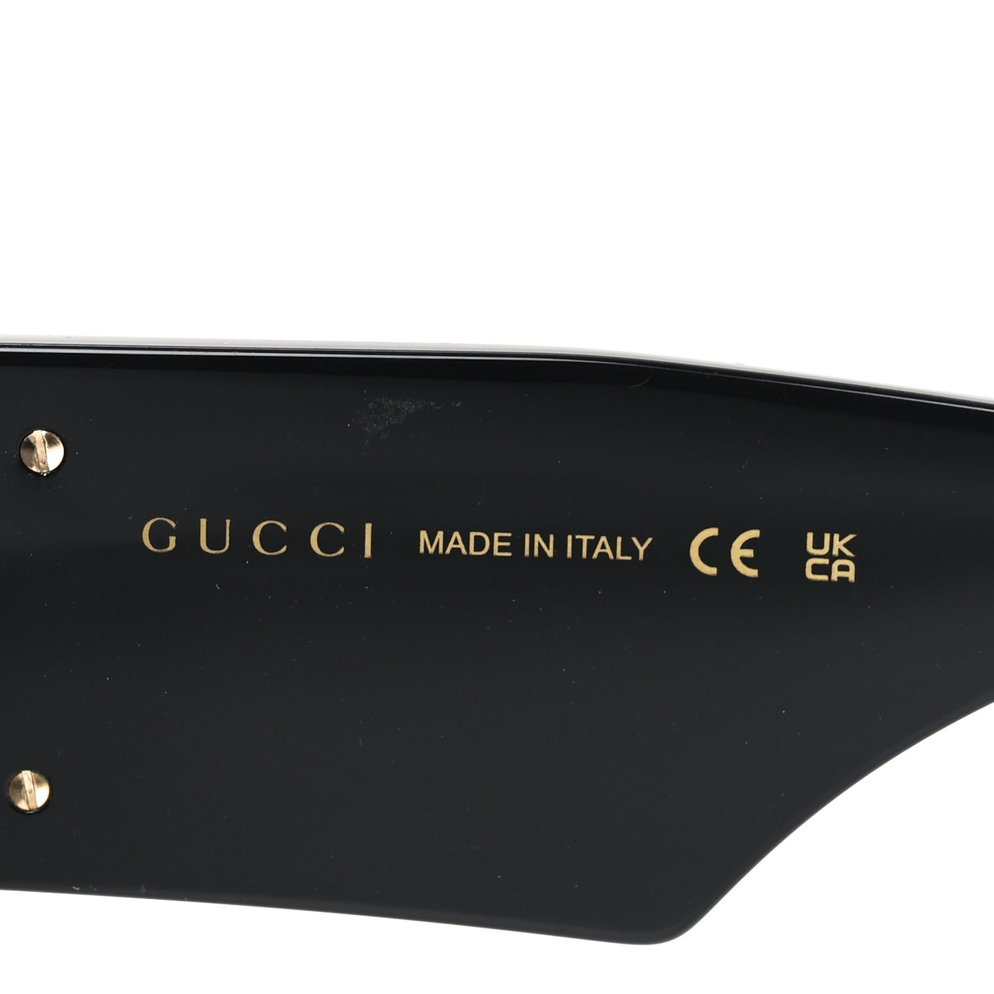 Acetate Square Frame Sunglasses GG0956S Black