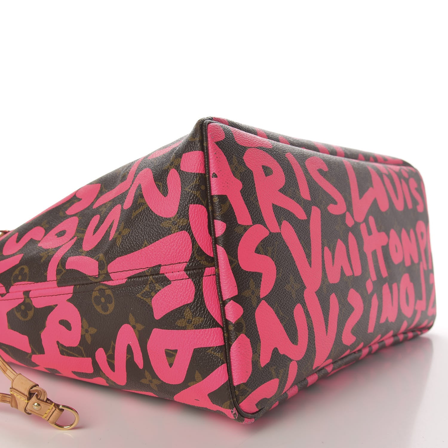 Louis Vuitton Monogram Graffiti Neverfull GM Fuchsia 6 of 16