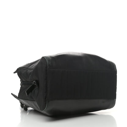 Prada Nappa Nylon Chain Shoulder Bag Black 4 of 8