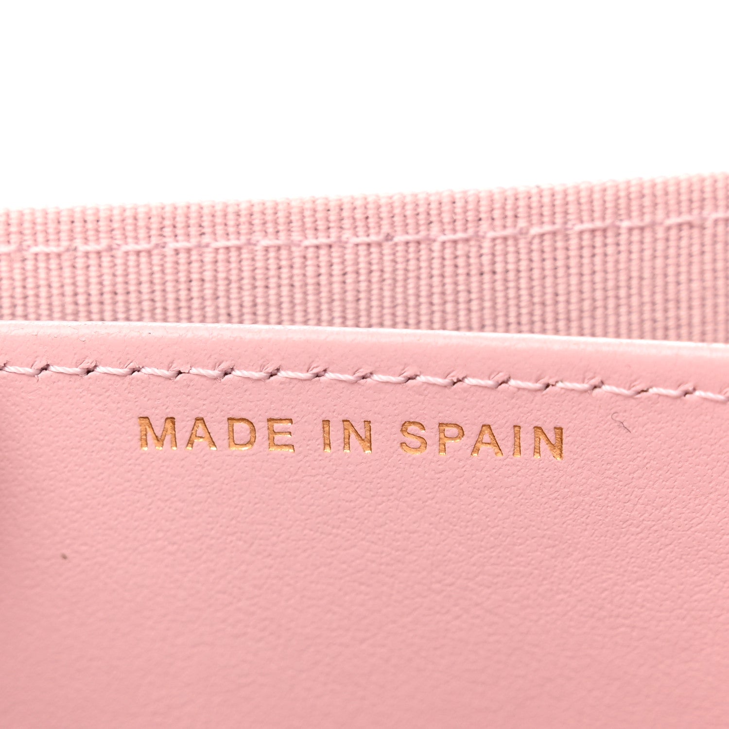 Chanel Caviar Quilted Studded CC Flap Card Holder Light Pink 8 of 8