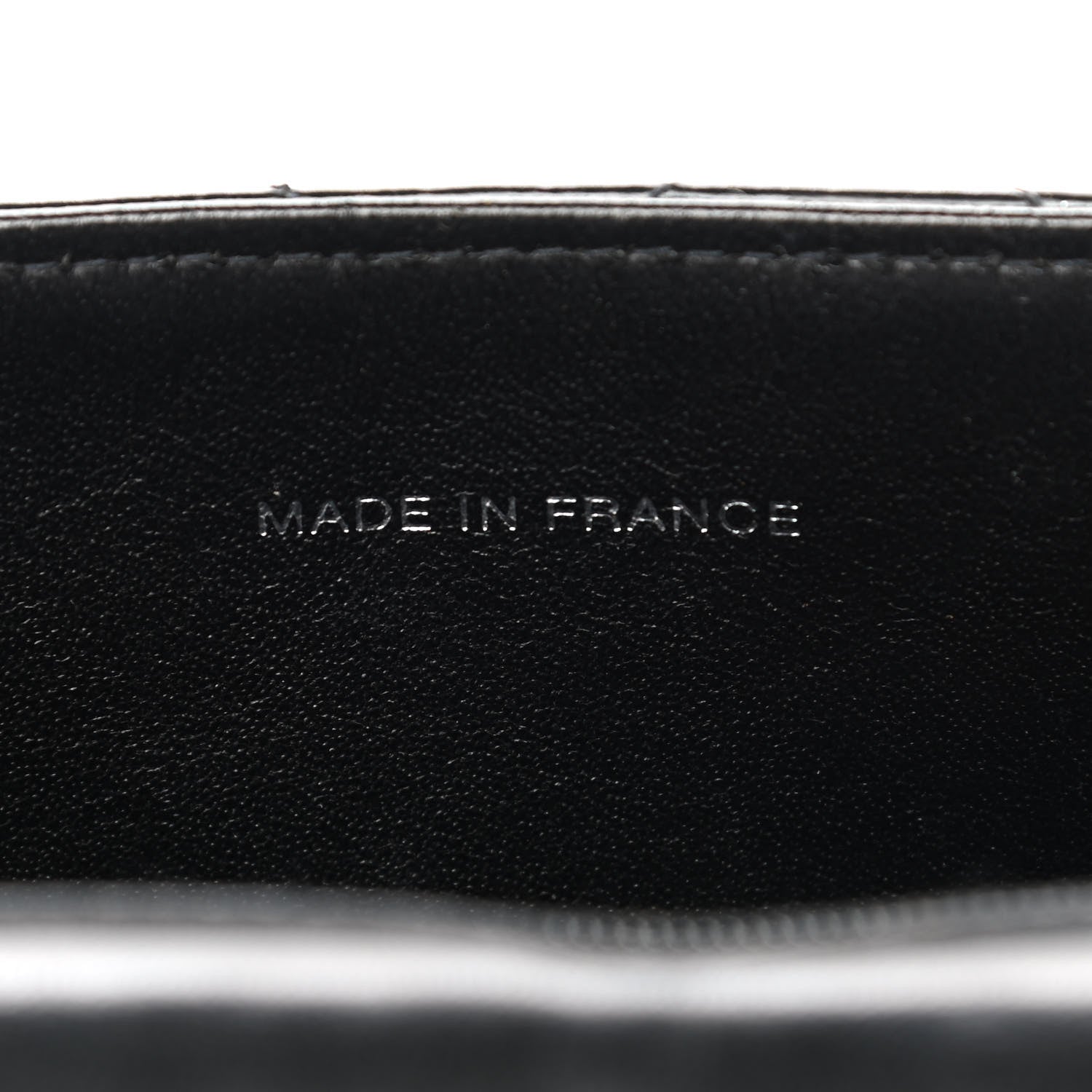 Chanel Glazed Calfskin Quilted Coco ID Chain Bag Black 7 of 15