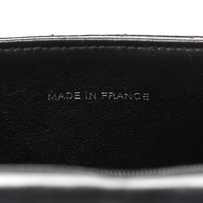 Chanel Glazed Calfskin Quilted Coco ID Chain Bag Black 7 of 15