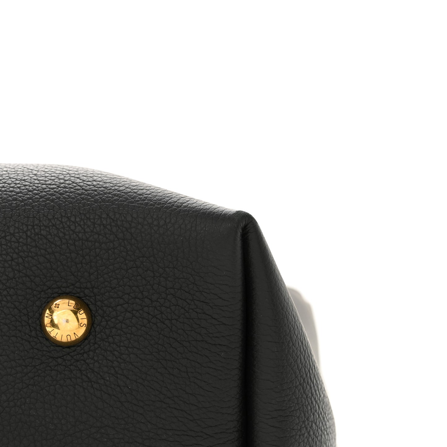 Grained Calfskin Low Key Hobo MM Black